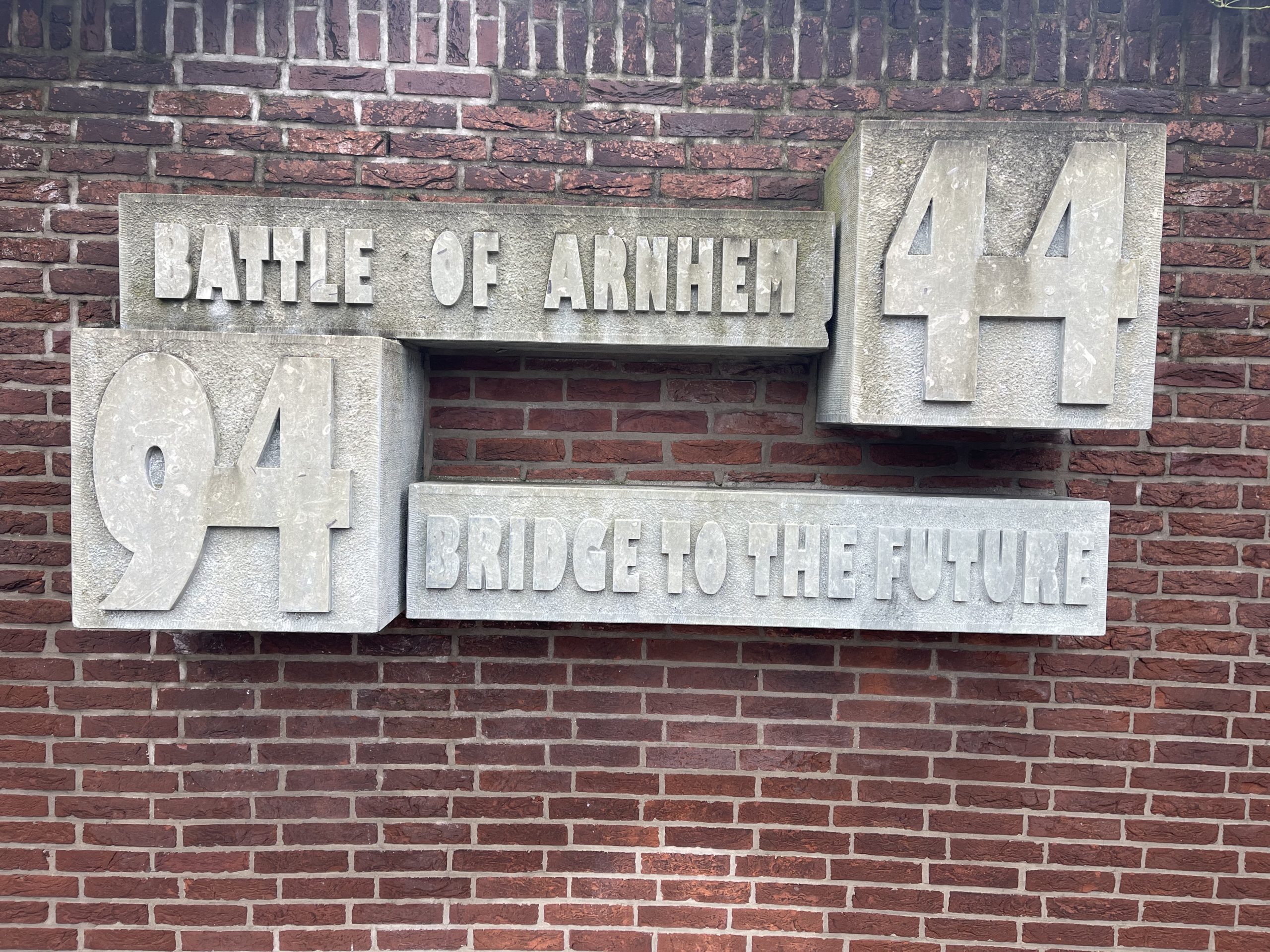 Battle of Arnhem sign