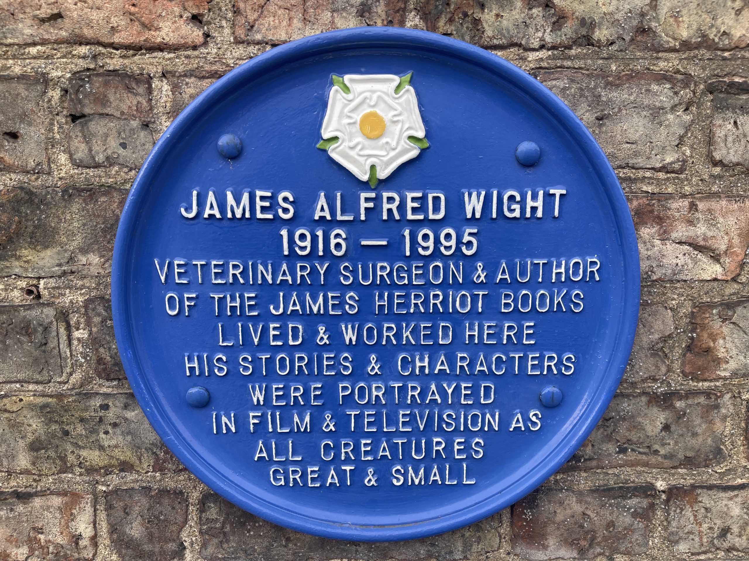 James Wight plaque