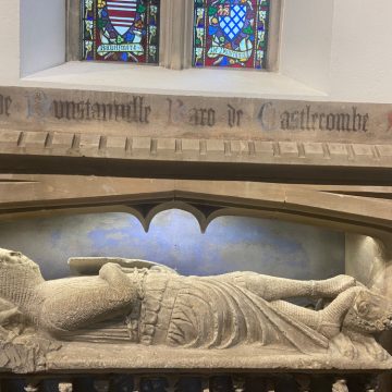 Stone tomb Castlecombe 1270