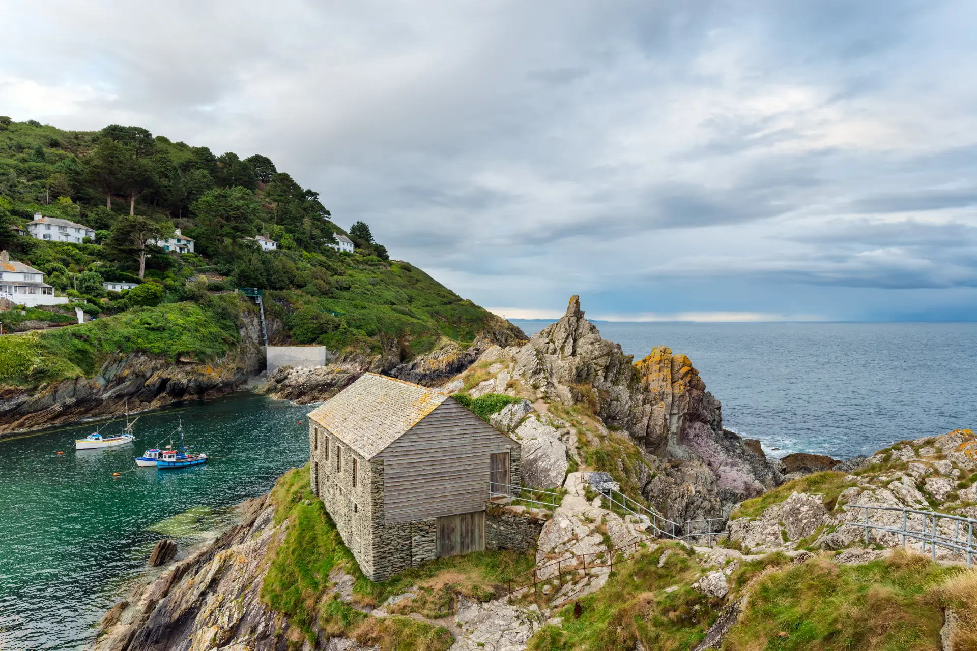 Polperro in cornwall